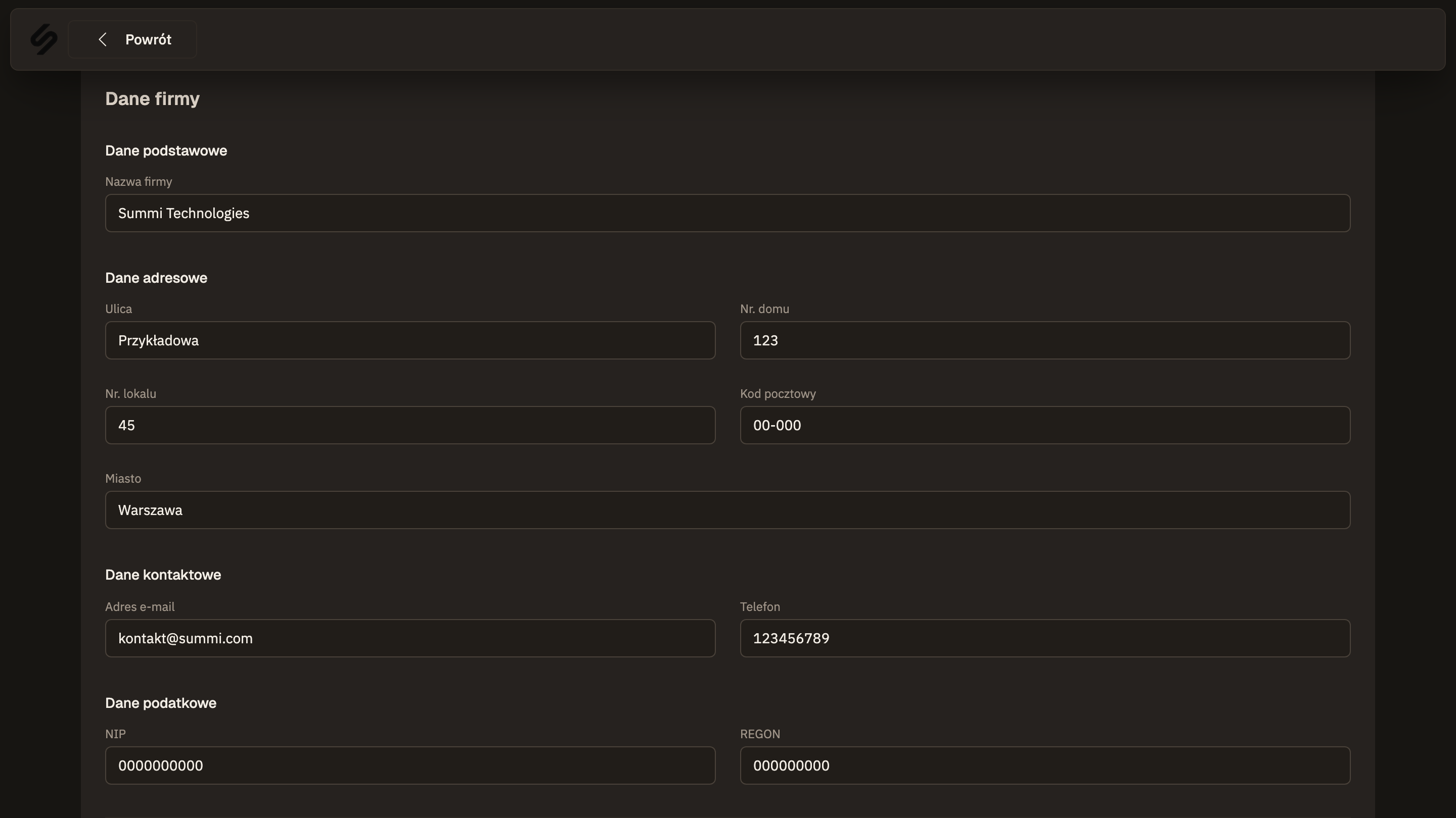 Summi gallery image 9, settings